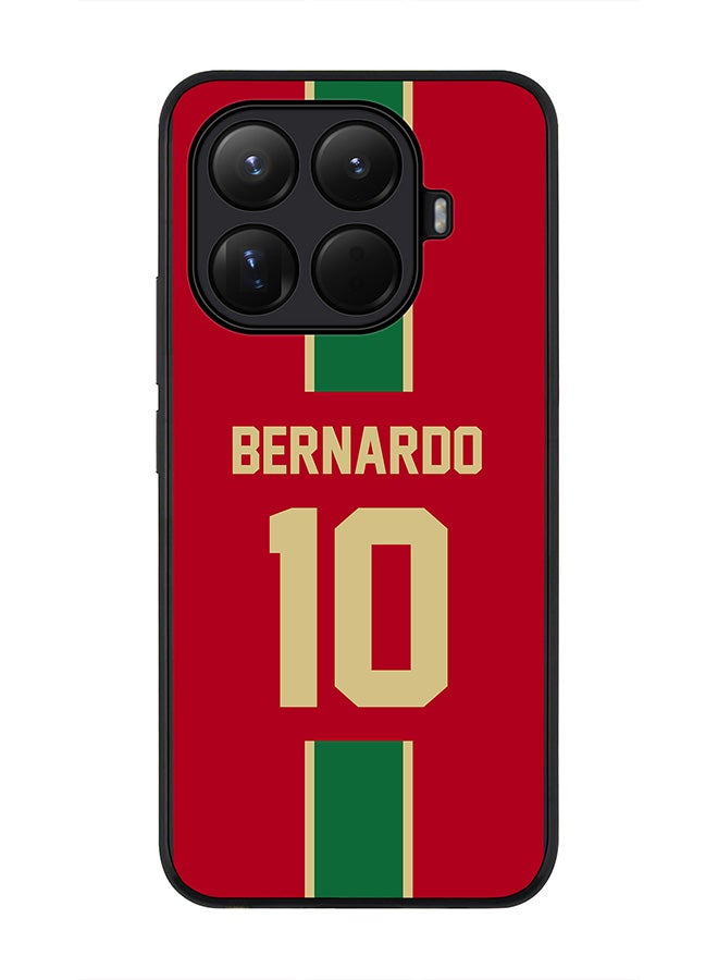 For Xiaomi 15T Pro Case,Slim fit Camera Protection, Shockproof Thin Phone cover  - Football - Portugal,  Bernardo